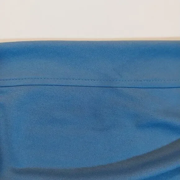 J. Jill Button Up Tunic Top Womens Size Medium Blue Preppy Casual Career - Picture 14 of 15